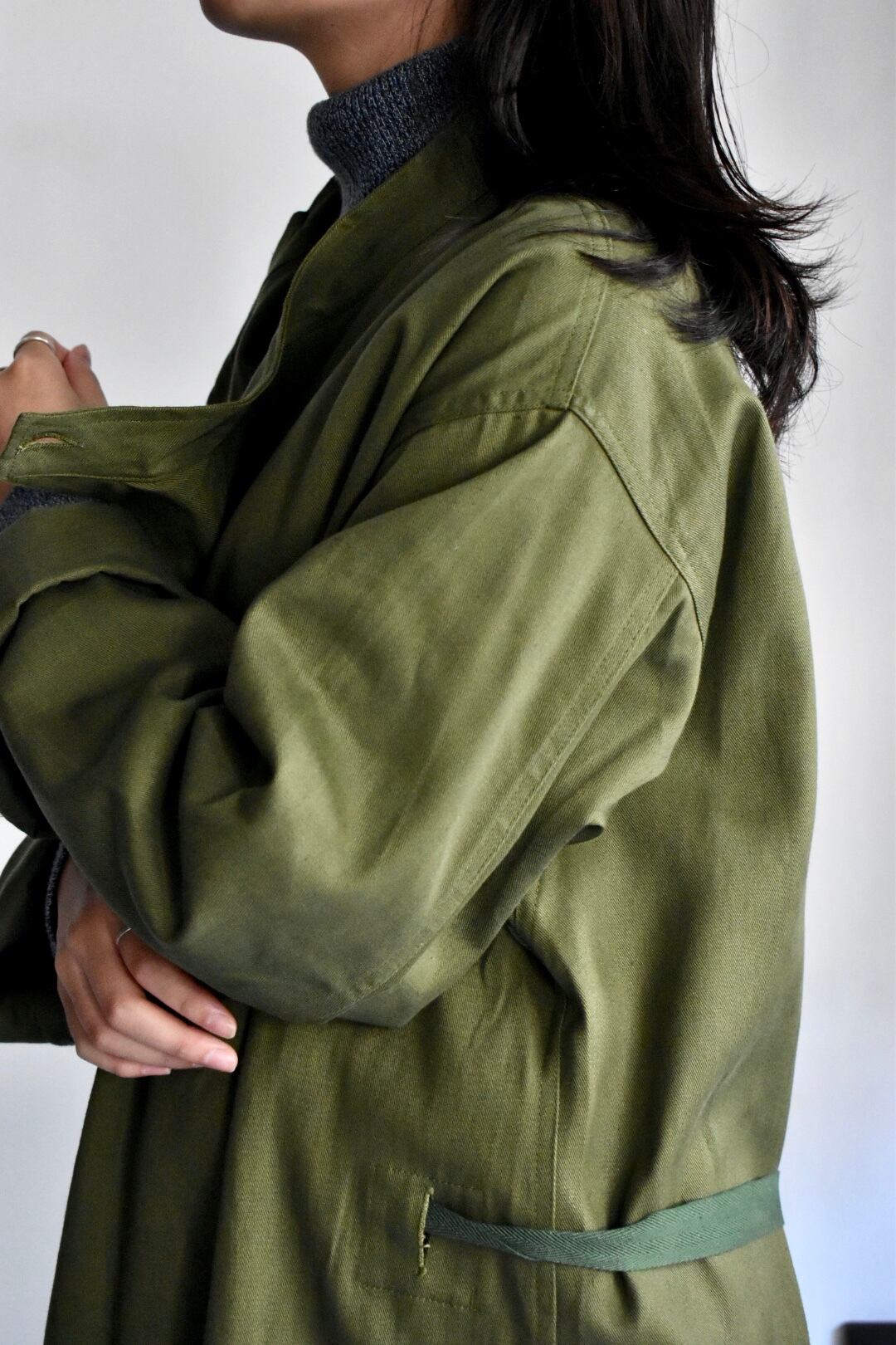 60's “British army“ nursing gown D.STOCK | KEY WEB STORE 60's “British army“ nursing gown D.STOCK | KEY WEB STORE