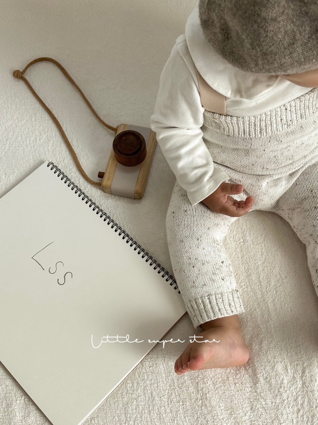 〈即納〉cookie knit sus pants