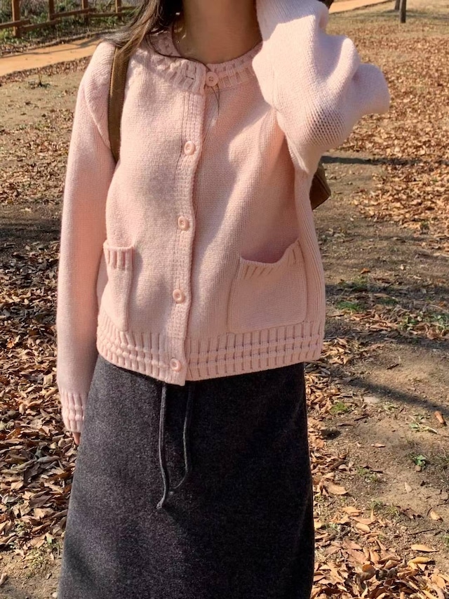 (予約) AREING / Tree cardigan 3color