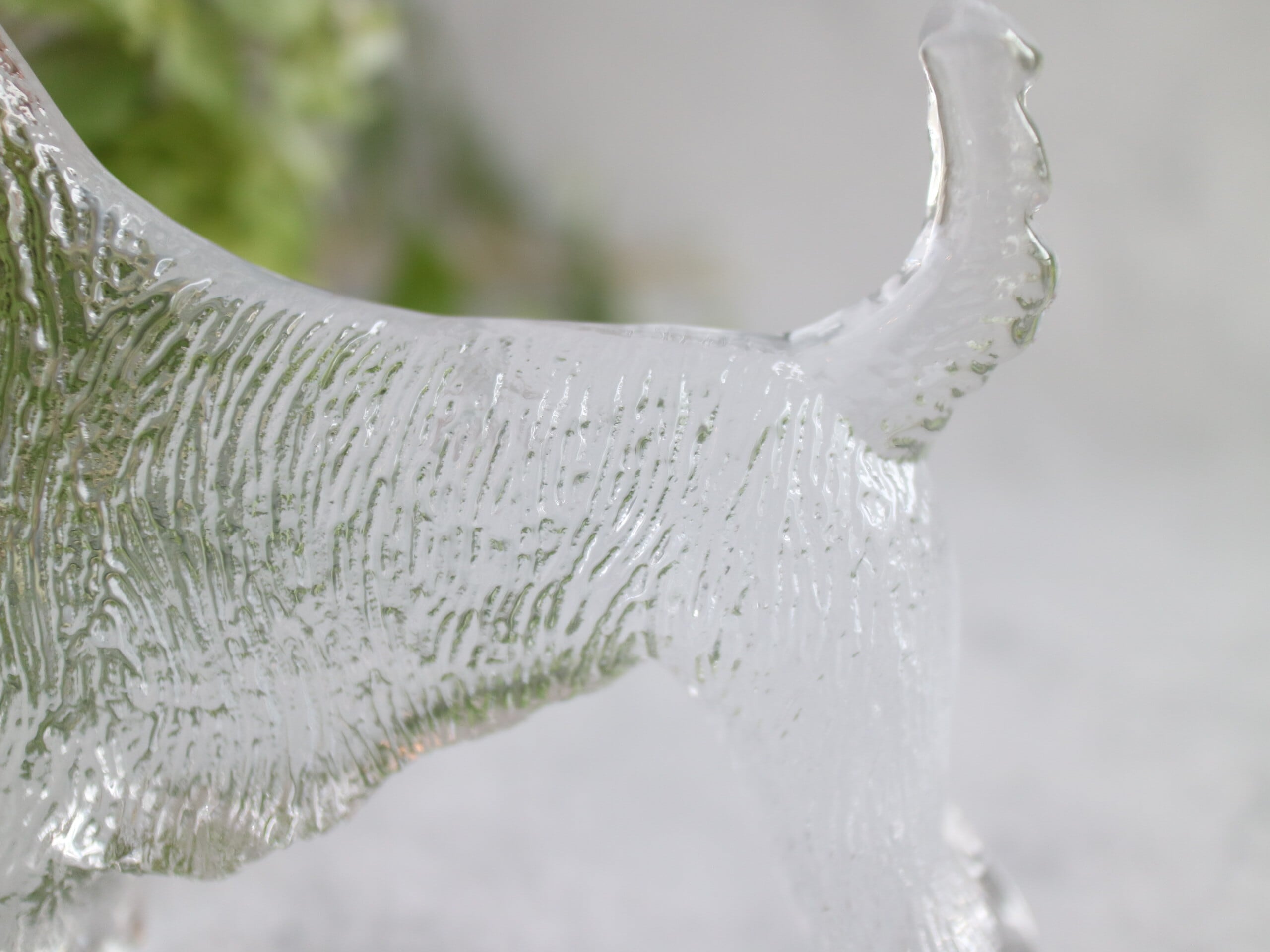 Kosta Boda / Kennel アフガンハウンド ガラスのオブジェ No.5389