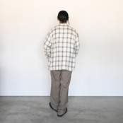 私物スタイル Leh / Embroidery Check Shirts