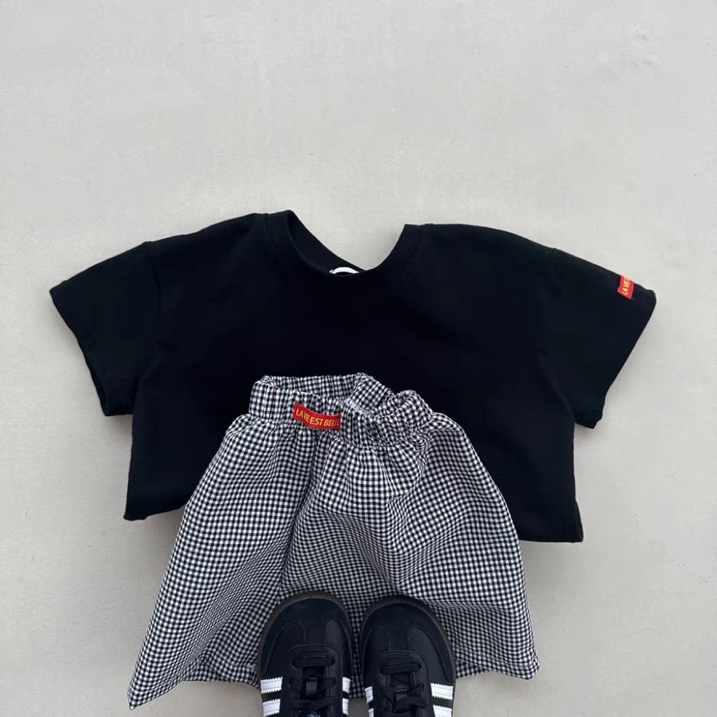 black check setup