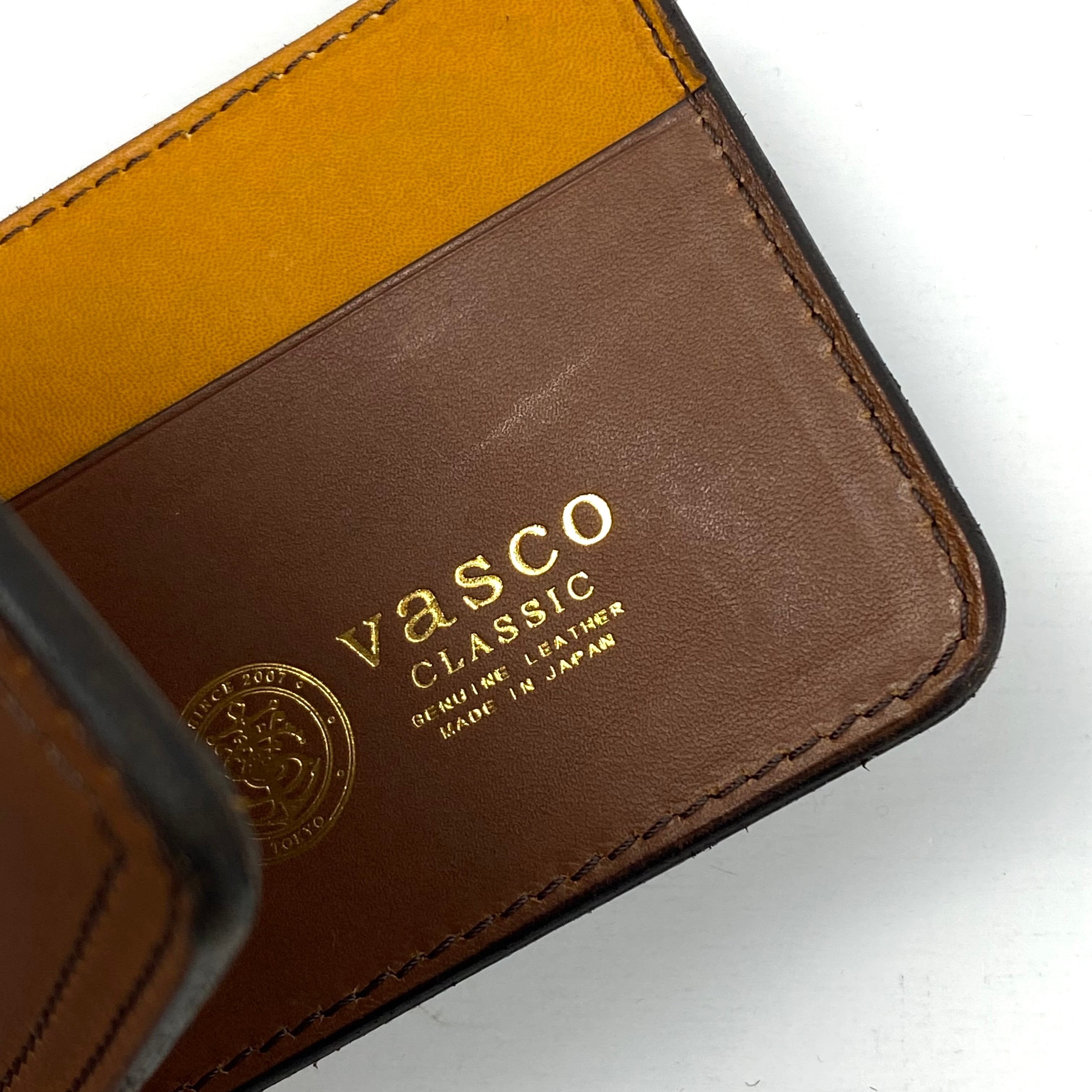 VASCO / LEATHER VOYAGE MONEY CLIP (ヴァスコ 財布 マネークリップ)CORTESIA(ブラウン)VSC-705 VASCO / LEATHER VOYAGE MONEY CLIP (ヴァスコ 財布 マネークリップ)CORTESIA(ブラウン)VSC-705