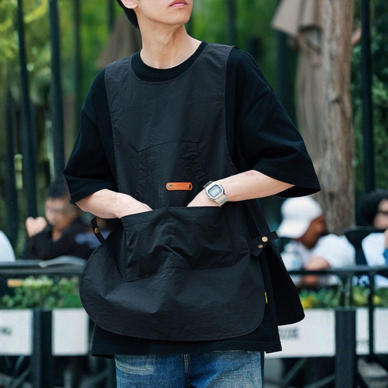 【City Utility】ワークエプロンベスト　TB1996・画像5