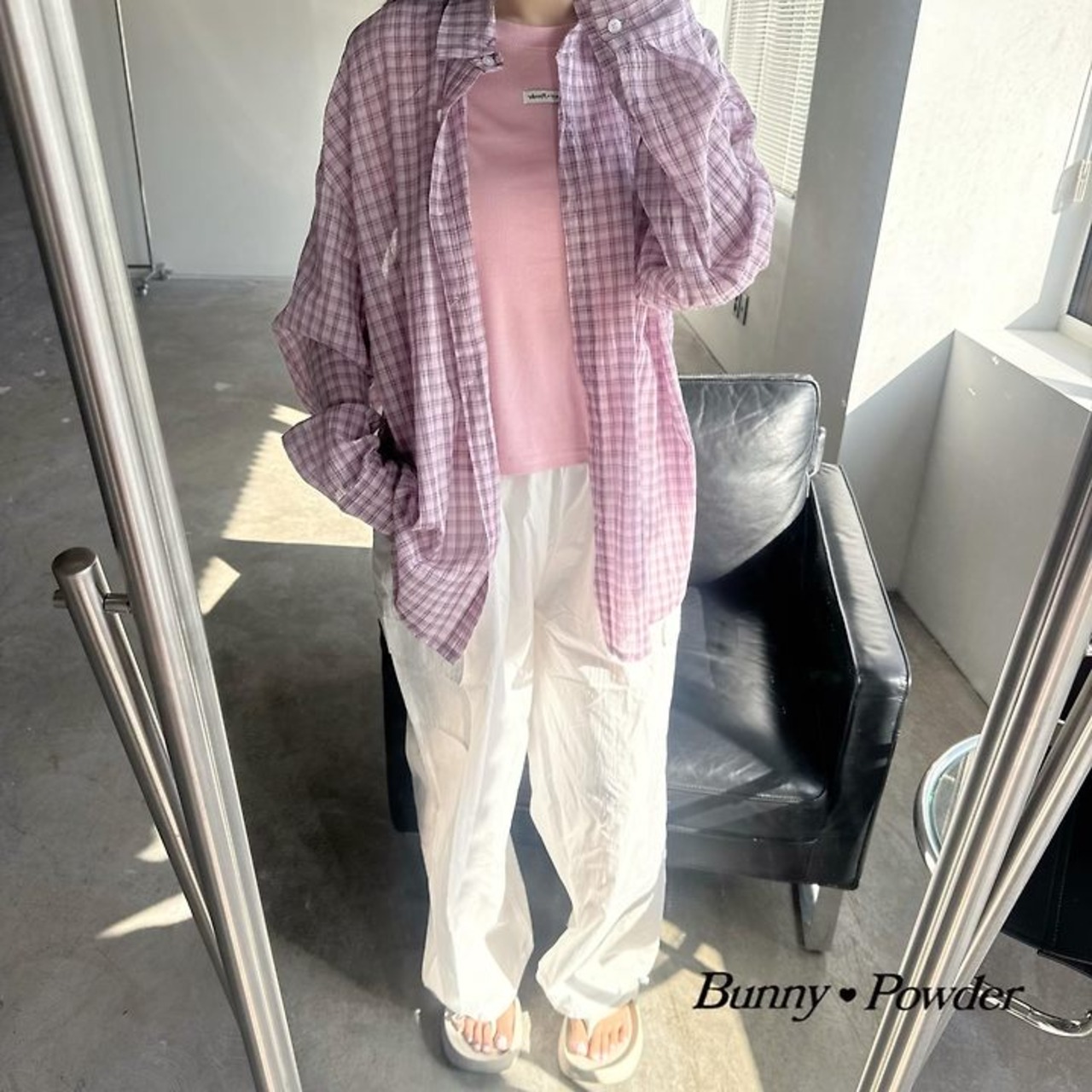 [Bunny Powder] (Planning) Dopamine Tea (2XL/3XL/4XL) / [버니파우더] 기획)도파민티 (2XL/3XL/4XL)