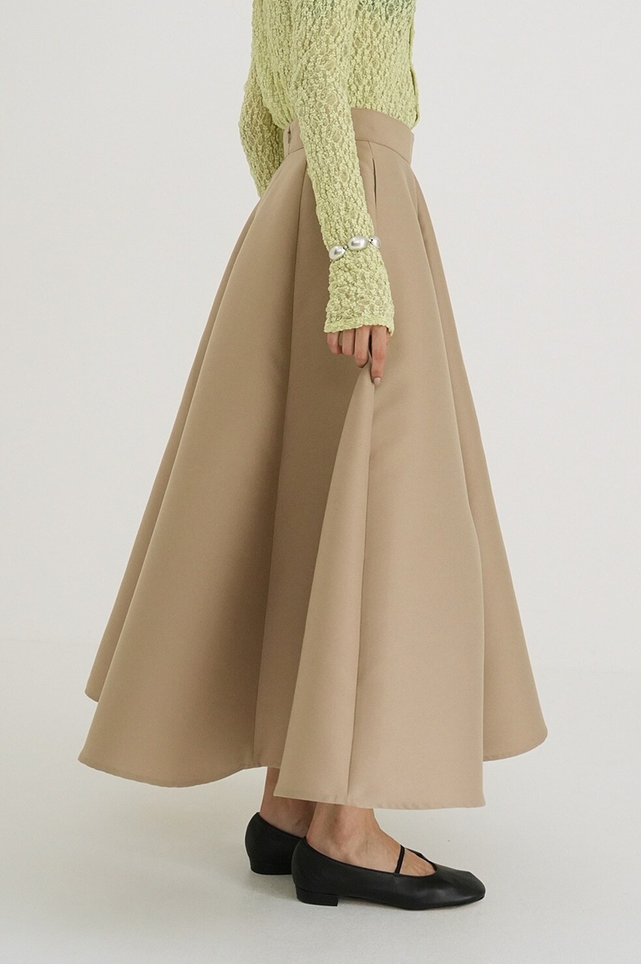 CLANE VOLUME FLARE SKIRT