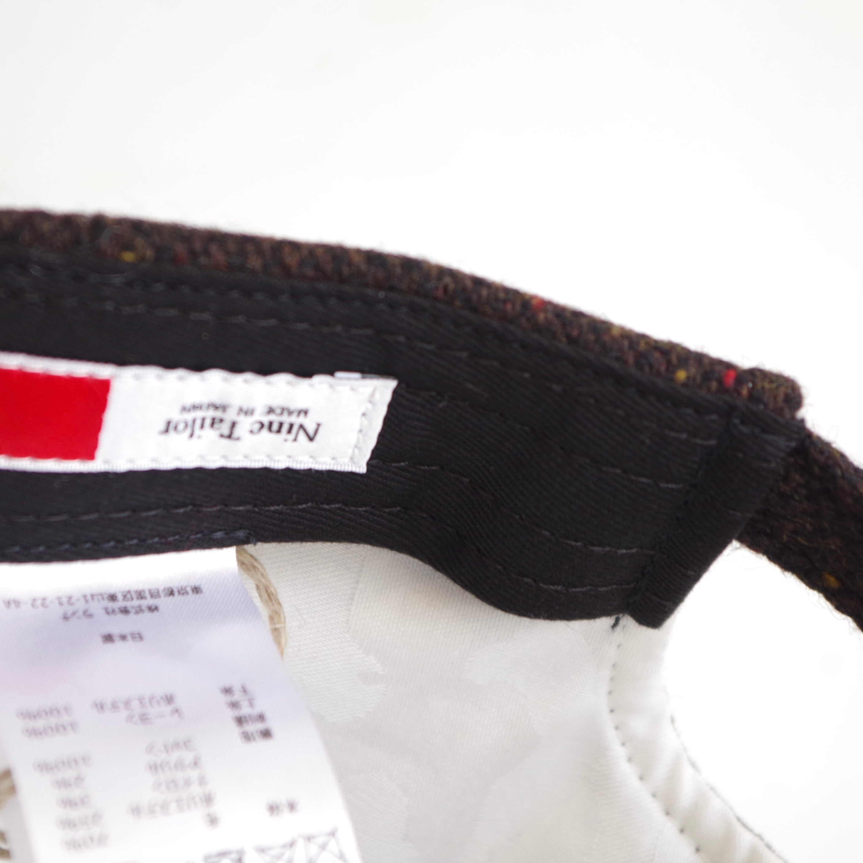 新品未使用 Nine Tailor Winged Cap N-1064AK Nine Tailor Sparrow Cap