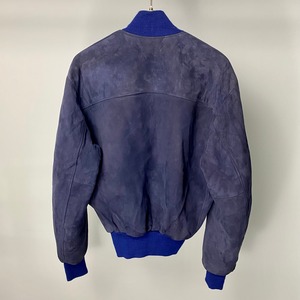 vintage 1960’s navy nubuck blouson