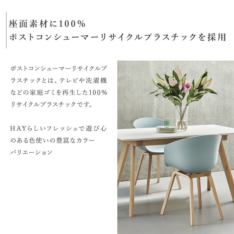 ABOUT A CHAIR AAC 22 2.0 ティールグリーン［ HAY ］ | REAL Style