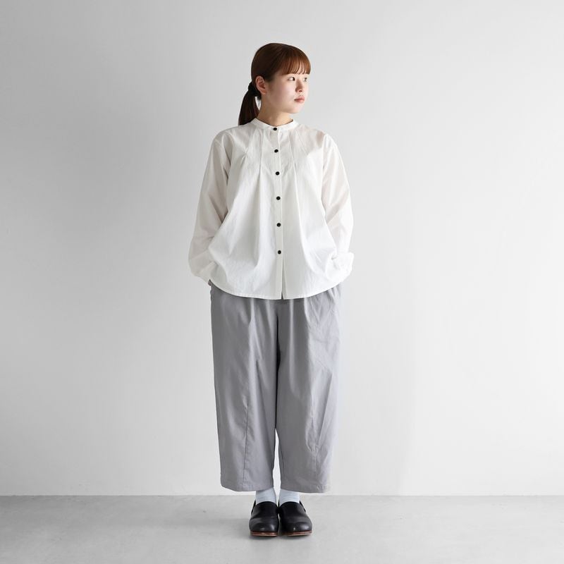 HUIS オーガニックコットンライトオックスバルーンパンツ（ライト