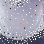 社交ダンス 衣装 ラテン ドレス ワンピース グラデーション 軽い 薄い レース スリット デモ 競技 ダンス パーティ 発表会 ネイビー系 パープル系 オレンジ系 お洒落 軽やか きれい かわいい フォーマル