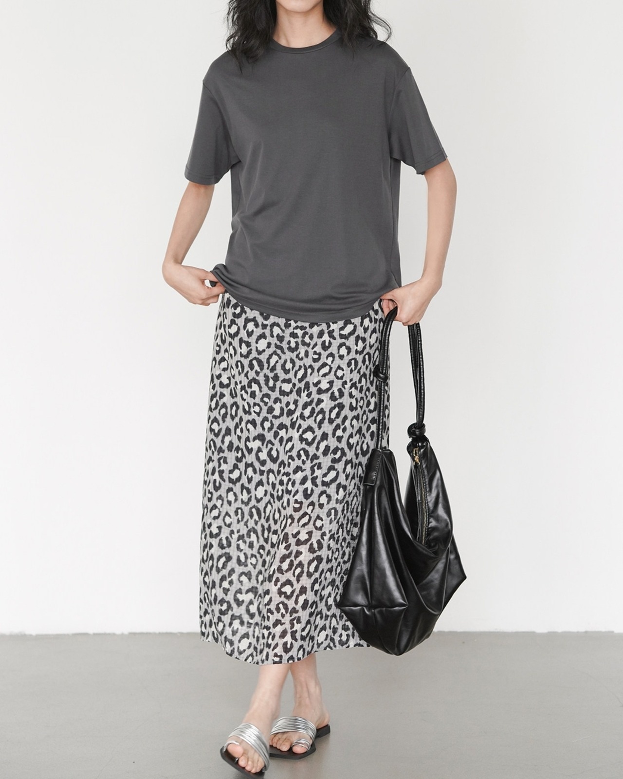 Short sleeve plain t-shirt L0151