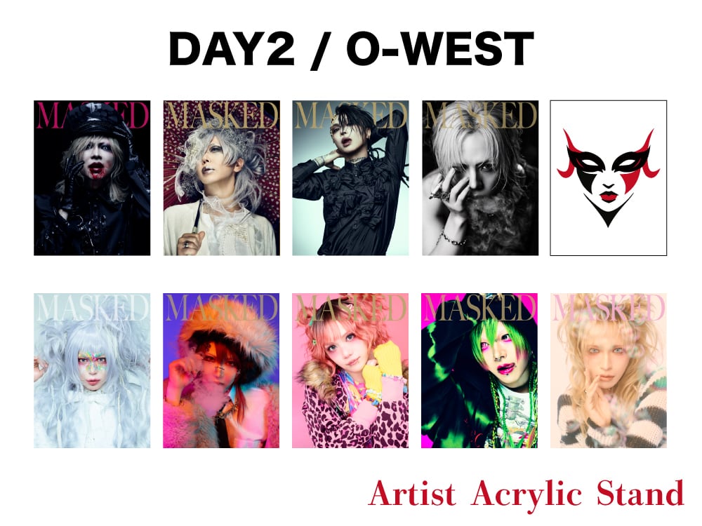 Artist T-shirts [DAY2 / O-EAST] | MASKED