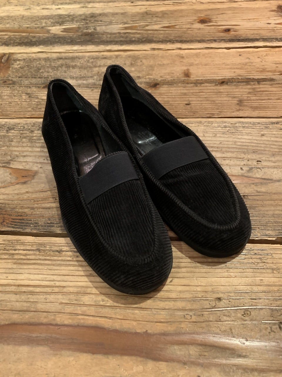 Design Corduroy Loafers "Yohji Yamamoto"