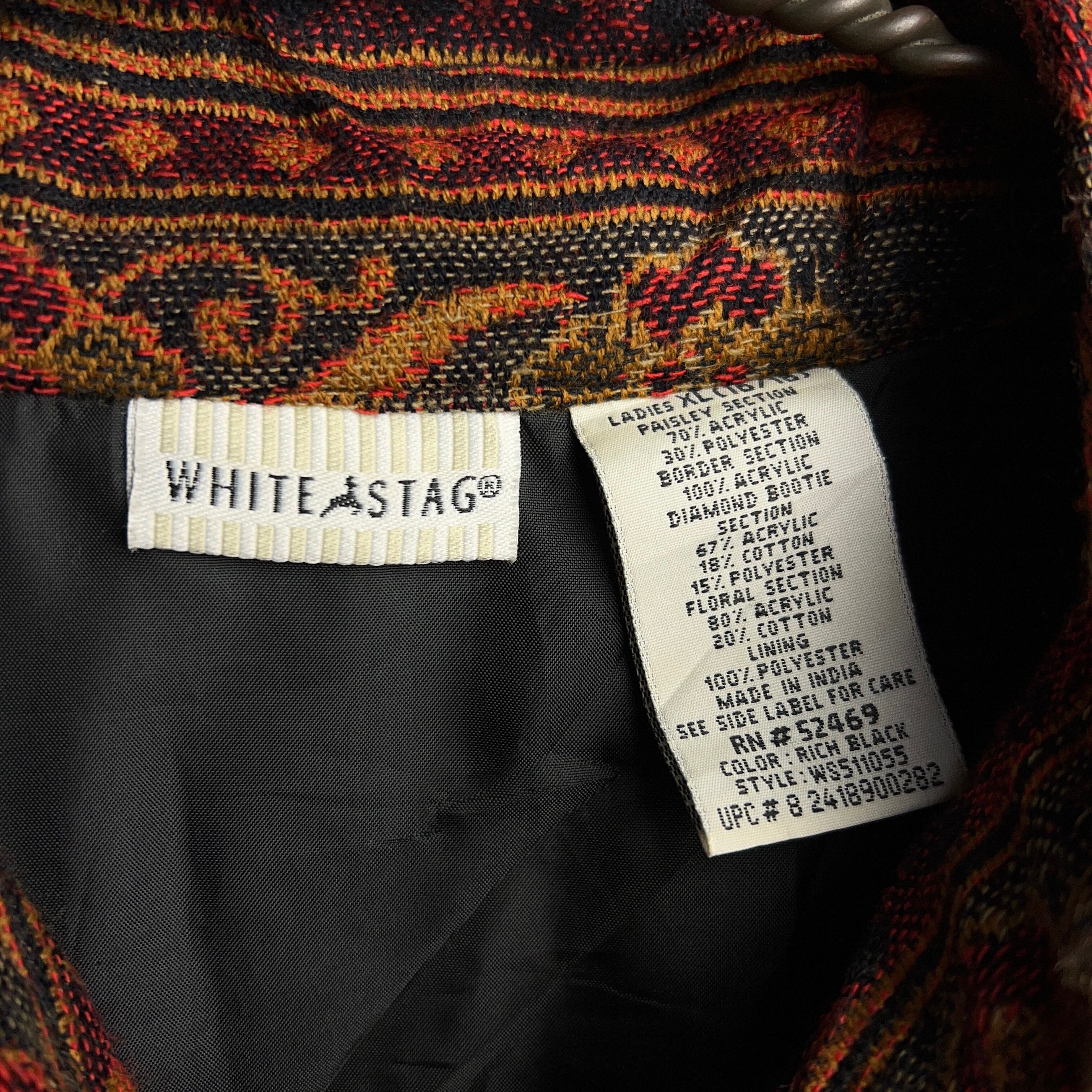 WHITE STAG "JACQUARD CHINA JACKET 【0110A74】【送料無料】 | 【公式