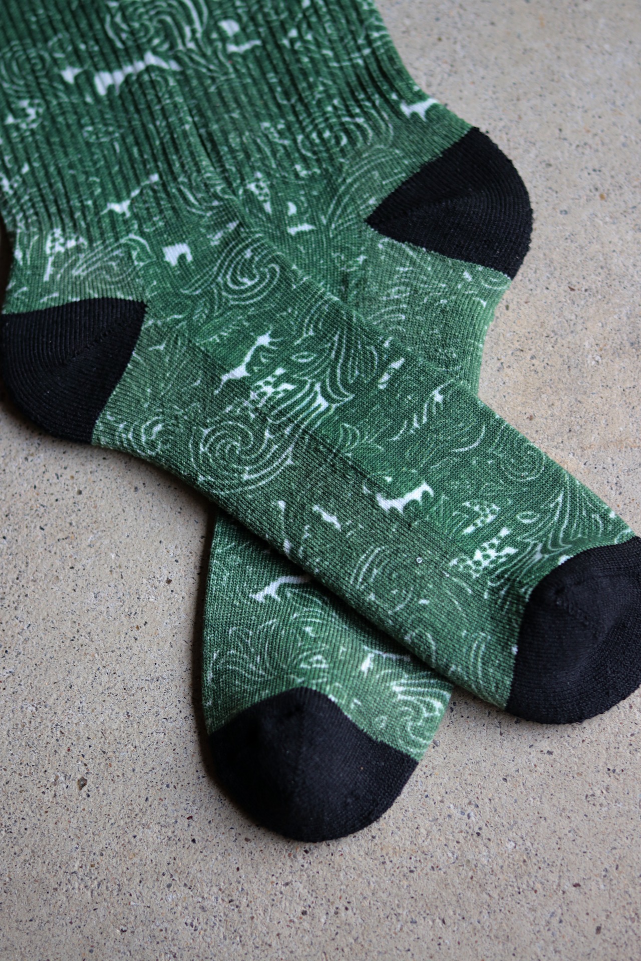junyers SOX『山の耳ロゴ』PILE SOCKS