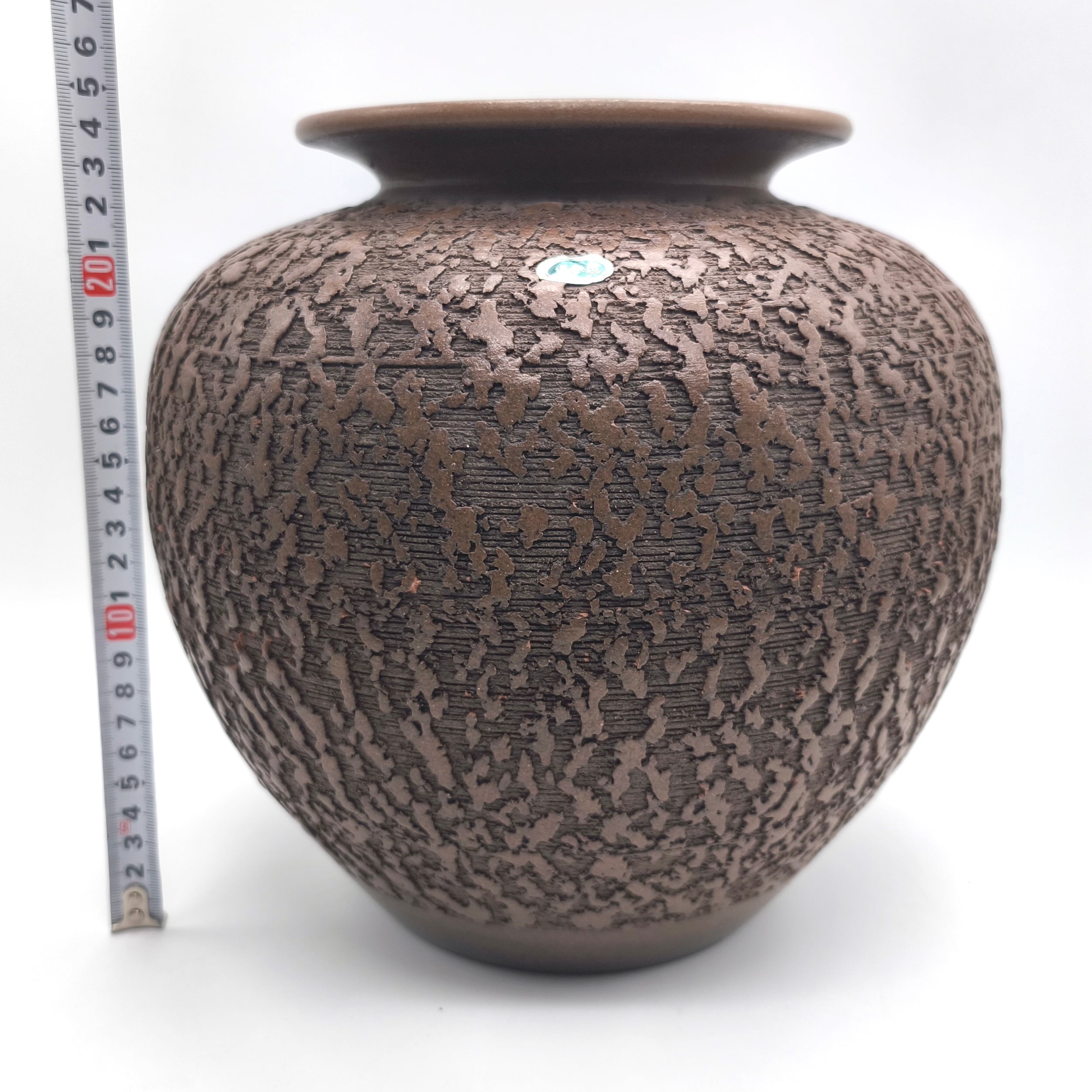 信楽焼・利山・花器・花瓶・フラワーベース・No.260312-52・梱包サイズ