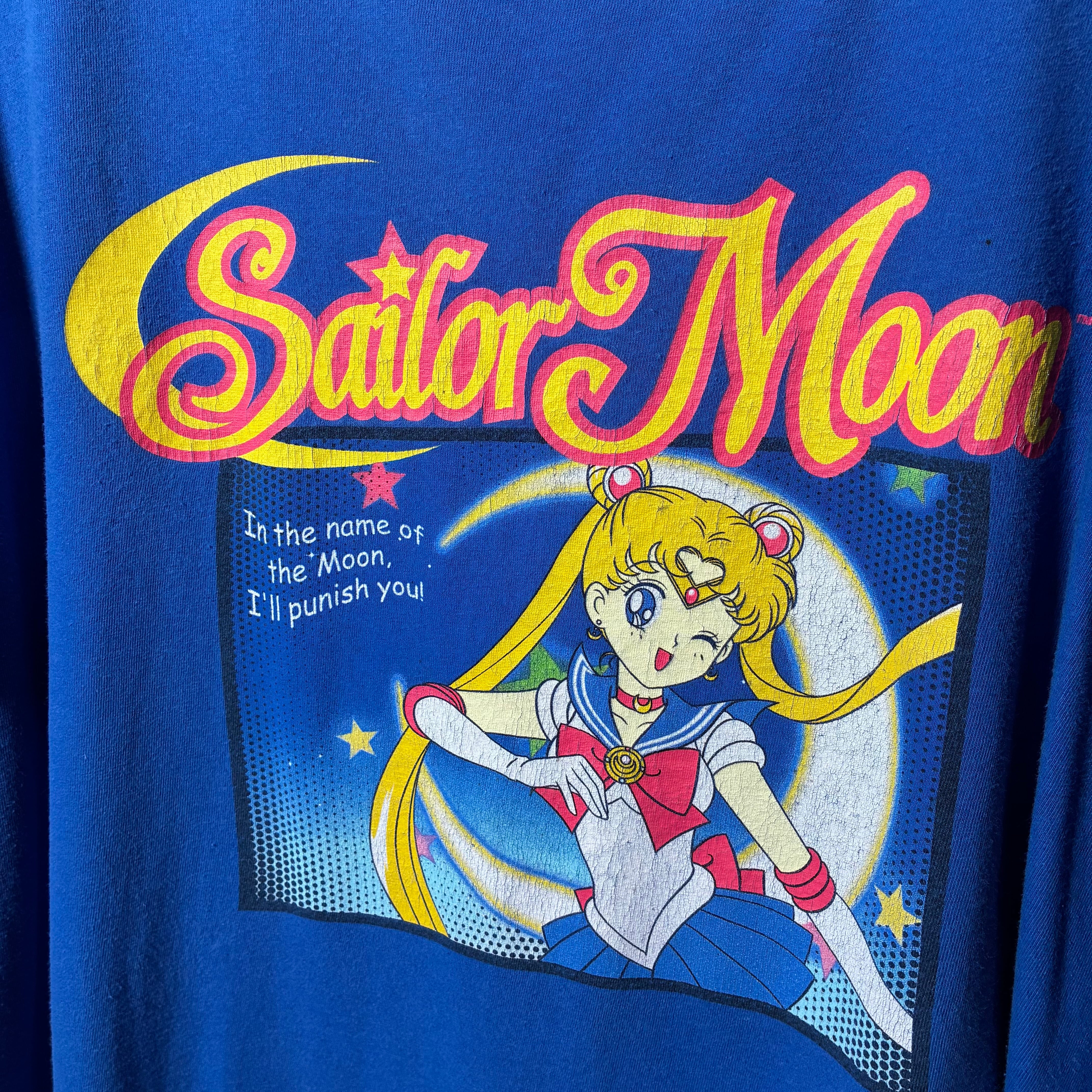 セーラームーン 月野うさぎ アニメゲームシャツ サッカーシャツフットボールシャツ Sailor Moon 月野うさぎ オフィシャルアニメTシャツ セーラームーン