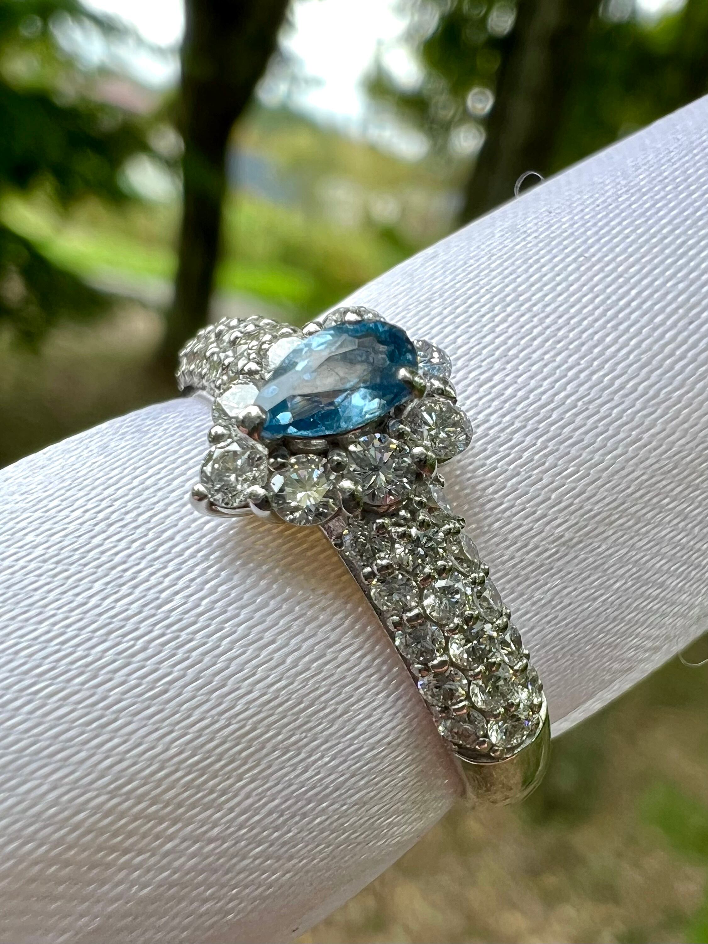 鮮やか Vivid Blue！コバルトスピネルダイヤモンドリング | jewelry KIRARI