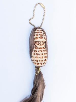 Brown long hair sexy peanuts Head