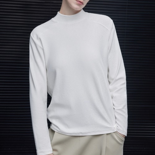 モックネックトップス ・20430