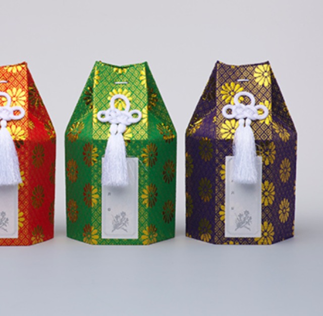 骨袋骨壺セット「広金」 【2.3寸】