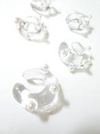 3D clear ear cuff
