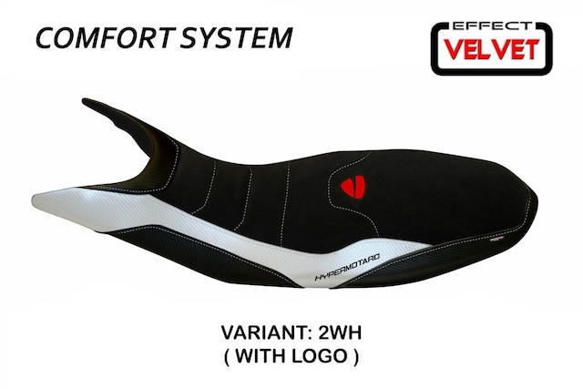 DUCATI HYPERMOTARD 821 / 939 (13-18) バイクシートカバー Varna 1 Velvet comfort system model