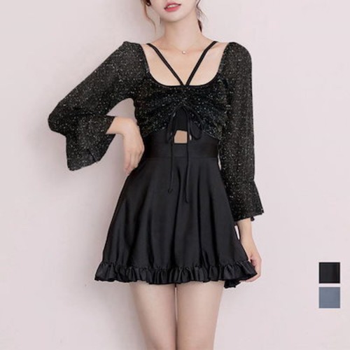 2025新作水着 レディース水着 可愛いビキニ ワンピース水着 レディース 30代40代