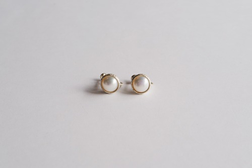 uni cup L earrings　/ Anima uni