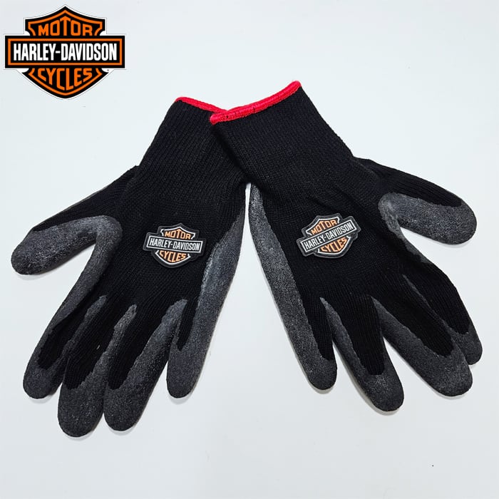 Harley-Davidson グローブ サイズL 激レア ハーレー 手袋 HARLEY DAVIDSON ハーレーダビッドソン グローブ 手袋 ロゴ Lサイズ