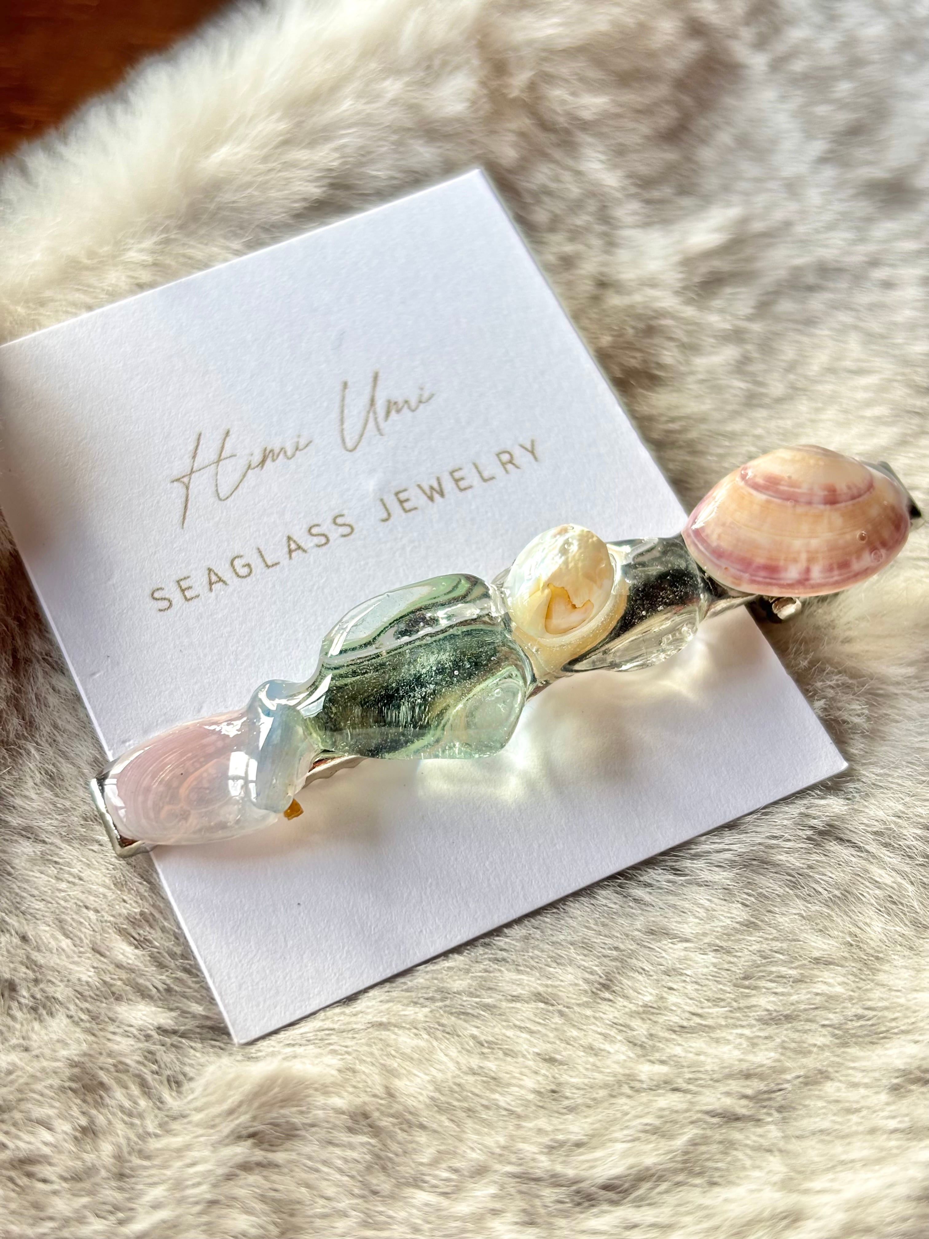 ヘアクリップ*氷見海クリップno41