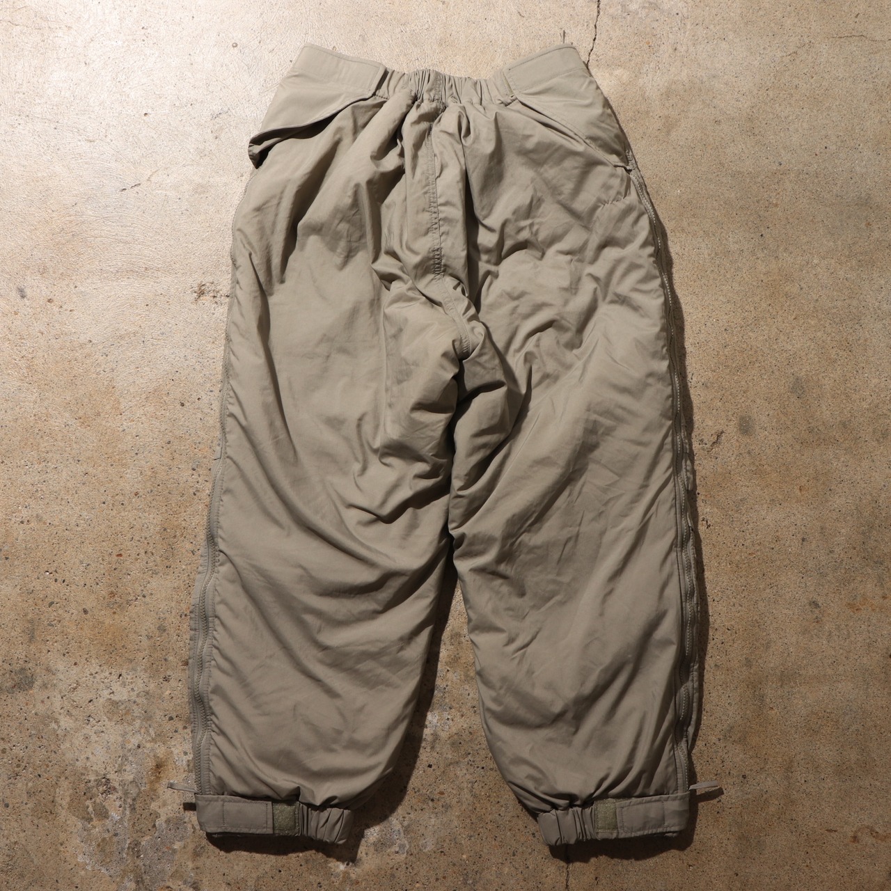 極美品 S-S 07年 ワイルドシングス ECWCS Level7 プリマロフト パンツ アーバングレー wildthings primaloft