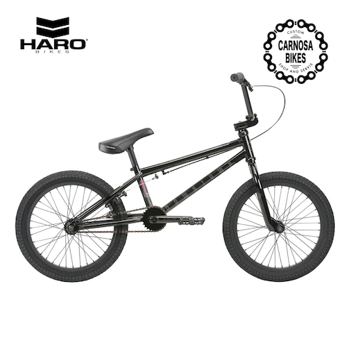 【HARO BIKES】DOWNTOWN 18 [ダウンタウン 18] Black 2023【店頭お渡し】