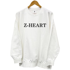 ZHRT | BIG SILHOUETTET 3D Z-HEART  TRAINER  【WHITE】