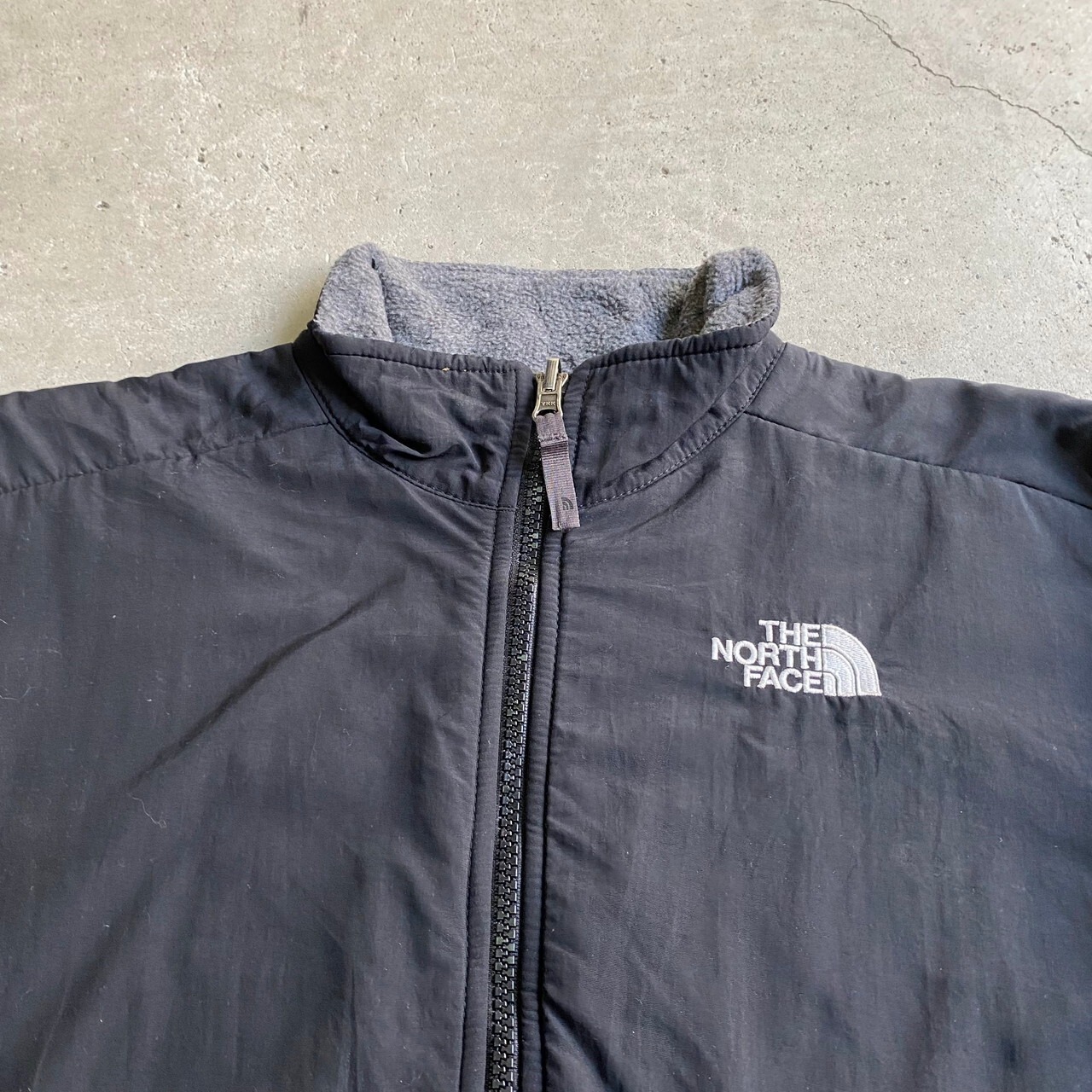 ザ ノースフェイス ナイロンxフリースジャケット キッズ ボーイズL 14  