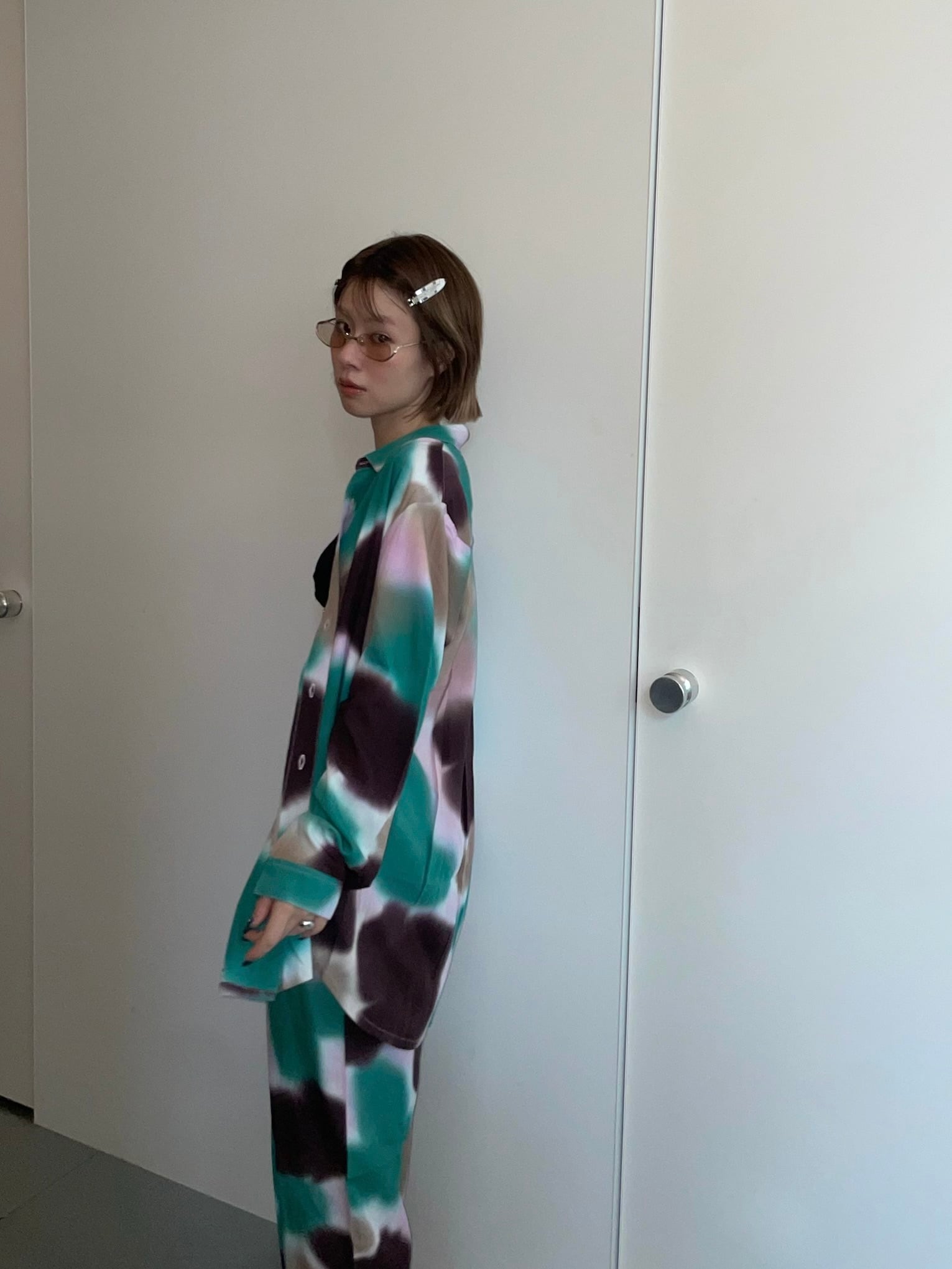 26AW | WOMEN】SUKU HOME スクホーム / パジャマ セットアップ / CORAL