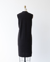 〈Hermès by martin margiela〉100%CASHMIRE Sleeveless knit dress