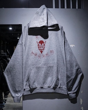 【add (C) vintage】Graphic Print Vintage Loose Pullover Hoodie