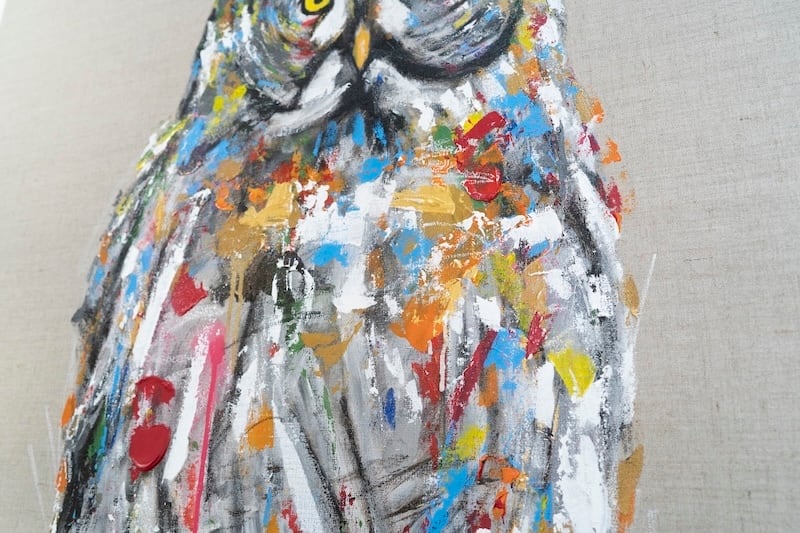 owl / フクロウ / 梟の現代アート作品 絵画販売 | TOMOYA GALLERY STORE