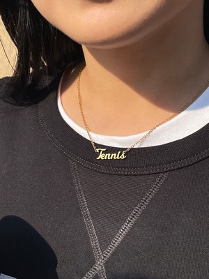 Initial necklace