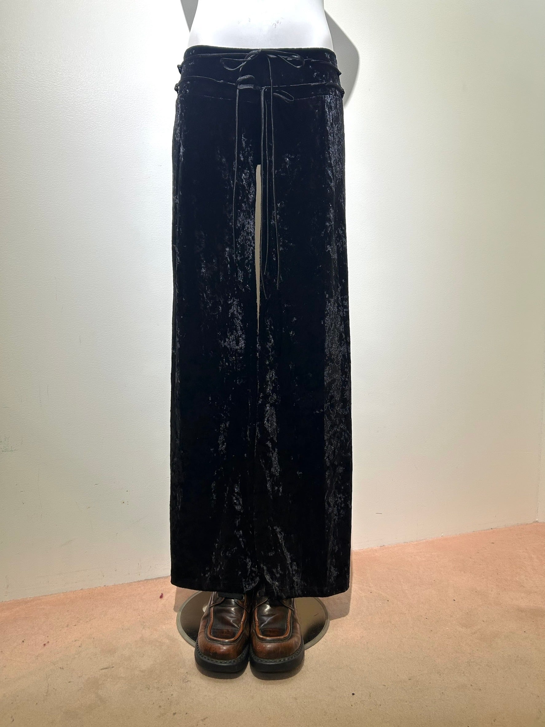Velour pants