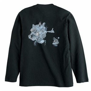 【バックプリント】兎 long sleeve T-shirt