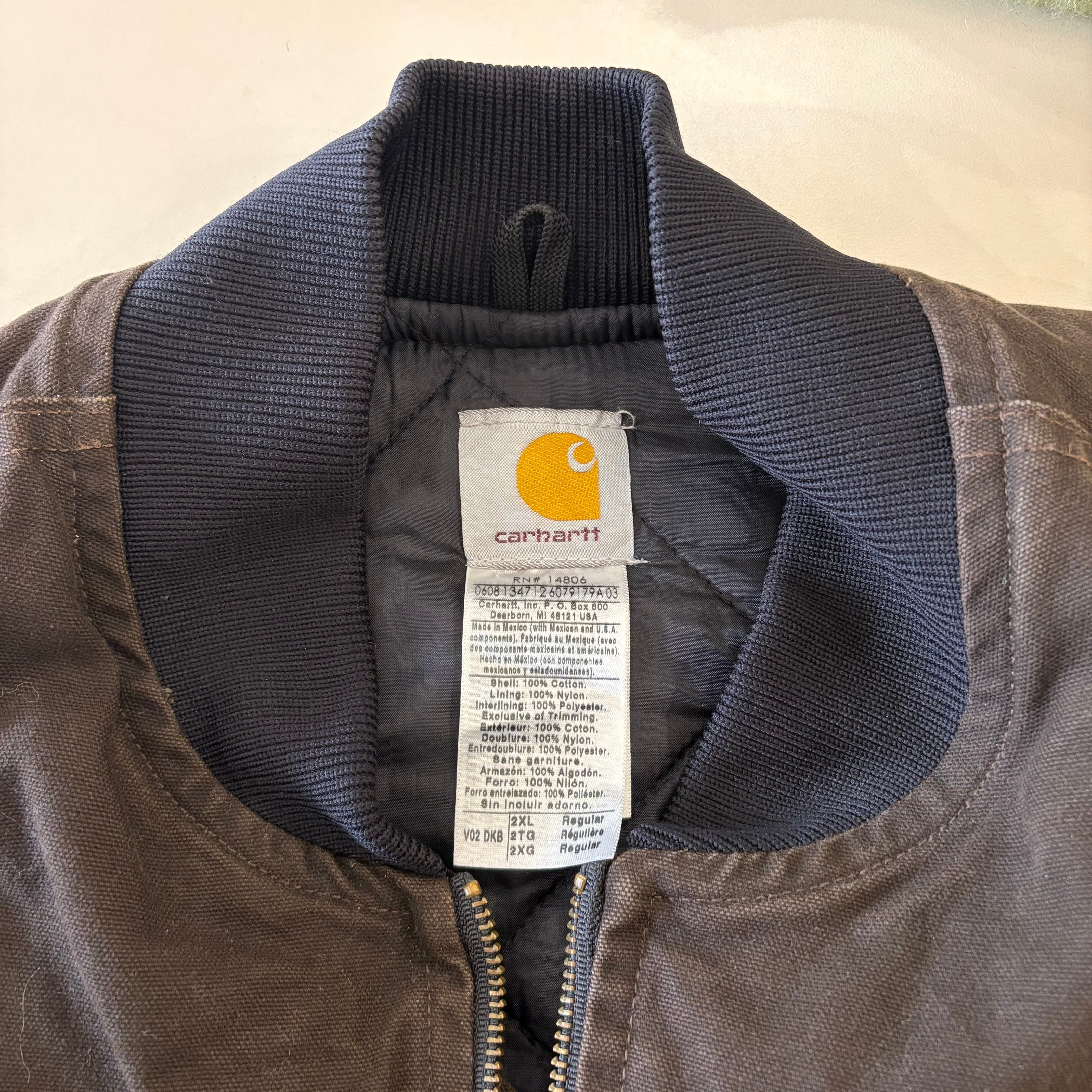 CARHARTT DUCK VEST BROWN | BerBerJin Yuhodo