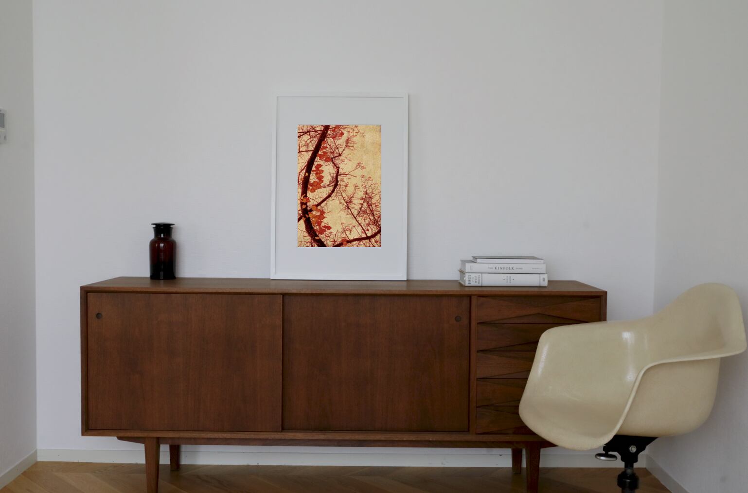 Eva Chupikova #2 white wooden frame 50cm×70cm付き ( L )
