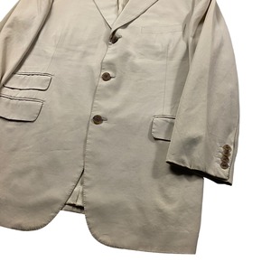 vintage HERMES cotton gabardine tailored jacket