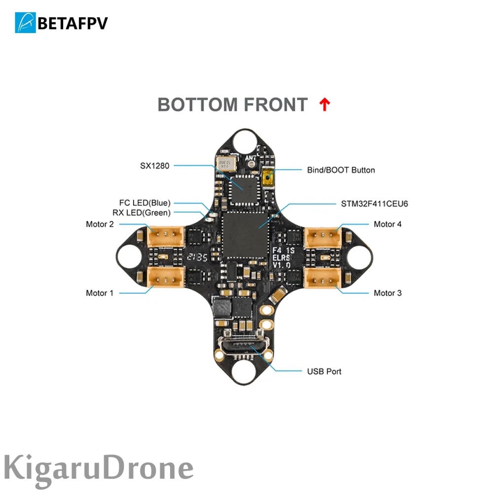 f4 1s brushless flight controller
