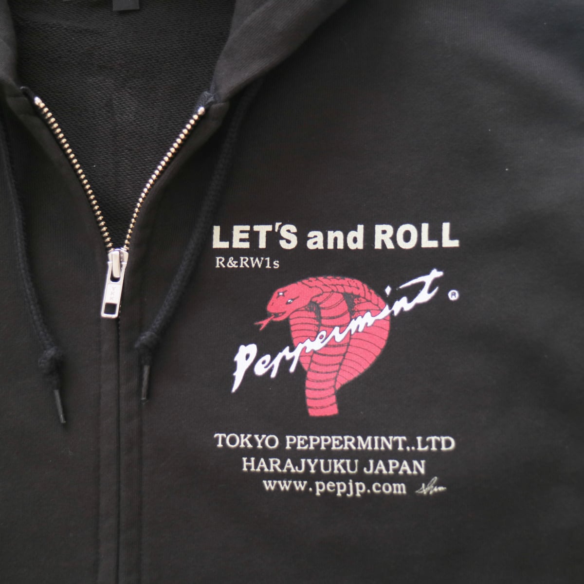 パーカー FRONT COBRA ZIP HOODY 2 RSH-3503 TOKYO PEPPERMINT