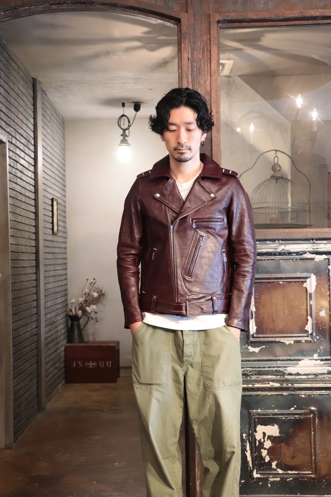 FOUNTAINHEAD LEATHER/ファウンテンヘッドレザー Delta BROWN | PAY ID