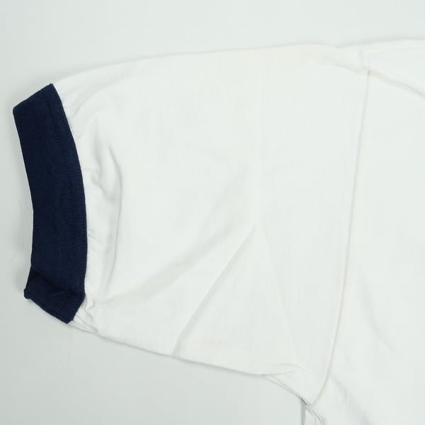 Size【M】 TENDERLOIN テンダーロイン TRIM TEE WHITE リンガーTシャツ